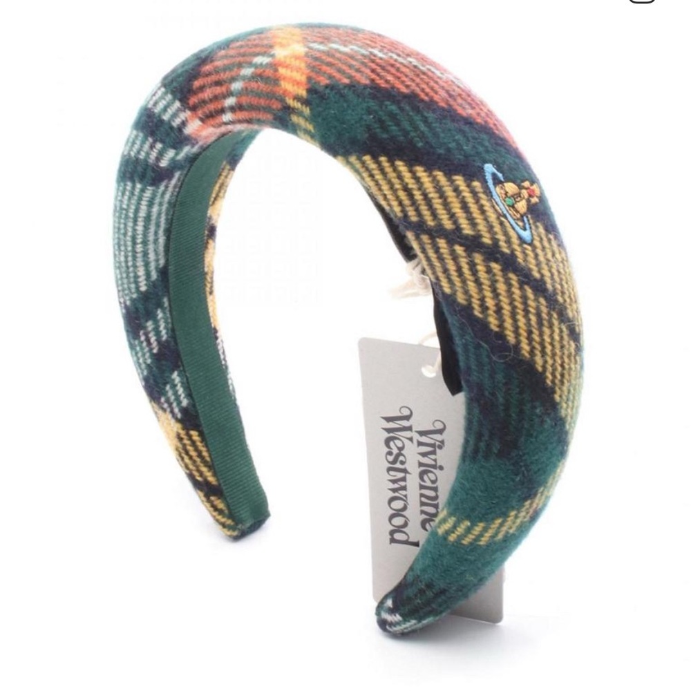 Vivienne Westwood Tartan Plaid Headband
